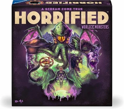 Horrified World of Monsters | Board Game | Ravensburger (Brand New & Sealed) - Image 1 of 4