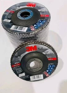 4,5 Zoll x 40er Körnung 3M 769F Klappenscheibe PKT10 Premium *KOSTENLOSER VERSAND* - Bild 1 von 1