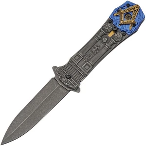 Classic Mason Taschenmesser Masonic Secrets Linerlock - Bild 1 von 4