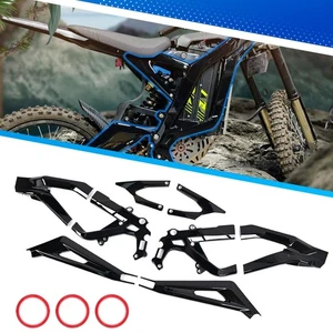8x Motorcycle Frame Guard Fairing Body Kit Graphics For Sur Ron Light Bee X LBX - Picture 1 of 15