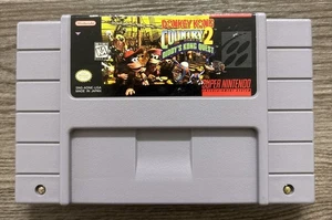 Donkey Kong Country 2 Diddy’s Kong Quest SNES nur Cartridge Original - Bild 1 von 4