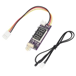 DC 12V 4-Draht-PWM-LüFtertemperaturregler, Temperaturgeschwindigkeit, Digit5529 - Afbeelding 1 van 10