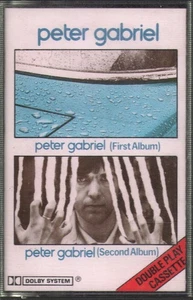 Peter Gabriel Self-Titled cassette UK Charisma 1982 2 albums on 1 cassette - Picture 1 of 2