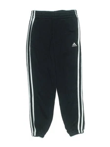 Adidas Girls Black Track Pants 7 - Picture 1 of 2