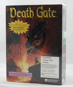 SEALED 1994 Death Gate Legend Entertainment Big Box PC - Picture 1 of 6