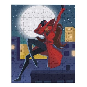 Carmen Sandiego Wooden Jigsaw Puzzle 120 Pieces Family Game Birthday Gift - Picture 1 of 6