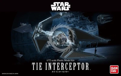 TIE Interceptor Bandai 1212 scala 1/72 - Immagine 1 di 4