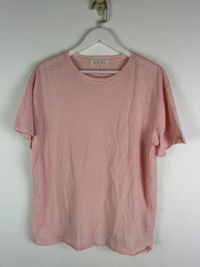 We The Free People T-Shirt XS Extra Small Woman Pink Oversized Tee Shirt Cotton - Picture 1 of 3