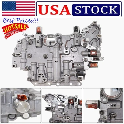 U140 U240 U241 Transmission Valve Body +Solenoid For Toyota RAV4 Solara 2001-02 - Изображение 1 из 4