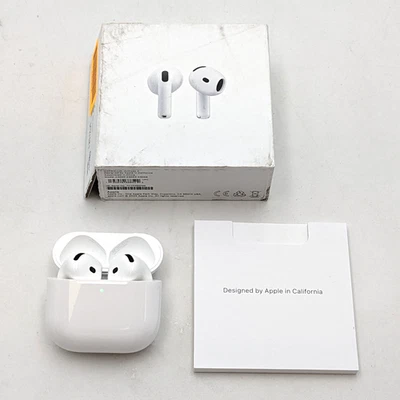 Apple AirPods 4th Gen Earbuds & Case - (A3050 A3053 A3058) - MXP63LL/A - Image 1 of 4
