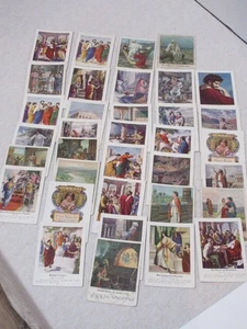 Lot of 35 Early 1900's Standard Publishing Bible, Prayer, lesson cards (German) - Picture 1 of 6