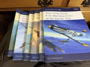 Set Of 6 Osprey Publishing “Aviation Elite Units” Reference Books - Bild 1 von 5