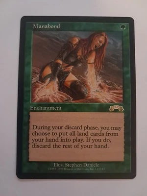 Manabond LP Exodus MTG Magic the Gathering - Image 1 of 4