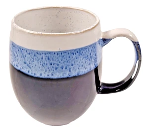 Blue Harbor Collection Blue Speckled Coffee 16oz  Mug - Picture 1 of 6