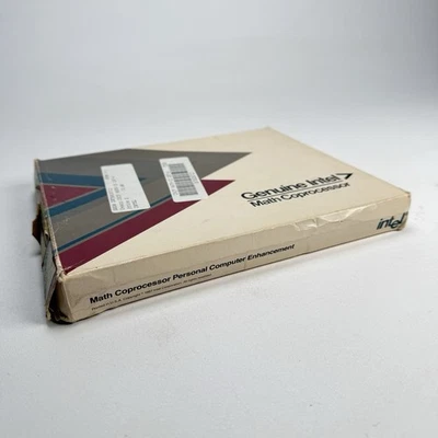 Coprocesador Intel Matemático Para PC De Colección IBM AT y Compatible Foto 1 de 4
