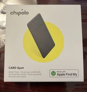 Chipolo CARD Spot - Black (Works with Apple Find My) - Zdjęcie 1 z 1