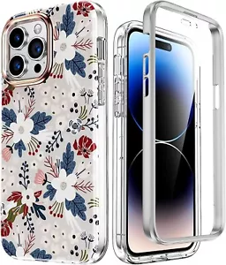 Stylish Bumper Case for iPhone 14 Pro Max Case Cover for Women/Girls Shockproof - Picture 1 of 9