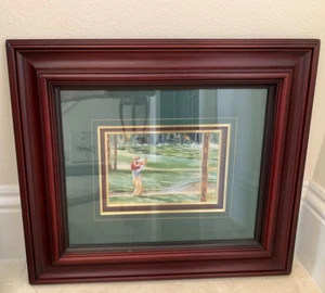 DR Cooper Golf Art Framed Print Augusta Georgia Golf Course Classics Wall Art - Picture 1 of 17