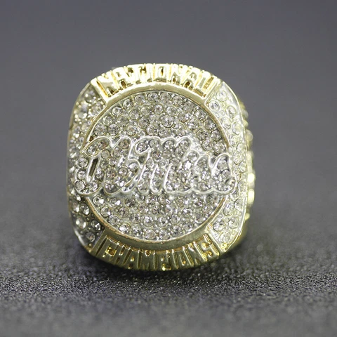 2022 Mississippi Rebels Baseball NCAA Championship Ring Bianco Ole Miss Rebels Cover