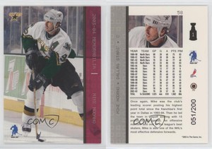 2003-04 ITG Be A Player Memorabilia Ruby /200 Mike Modano #58 HOF