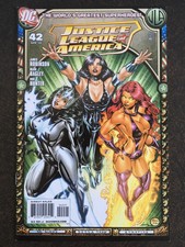Justice League Of America 42 Variant 2010 Benes Melo Starfire Dona Troy Dr Light