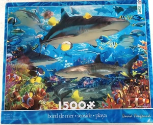 Coral Reef 1500 Piece Jigsaw Puzzle By David Penfound Ceaco - Picture 1 of 3