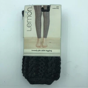 lemon ladies Tweedy Pie Cable Legging size S/M - Picture 1 of 4