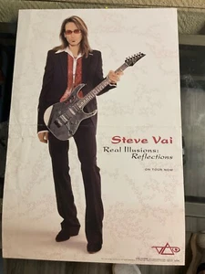 RARE! 17x11aprx STEVE VAI Promo POSTER tour LP record music - Picture 1 of 3