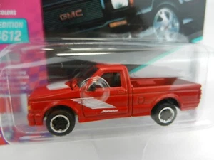 2018 Johnny Lightning *90s MUSCLE CARS USA* RED 1991 GMC Syclone Pickup Truck - Picture 1 of 2