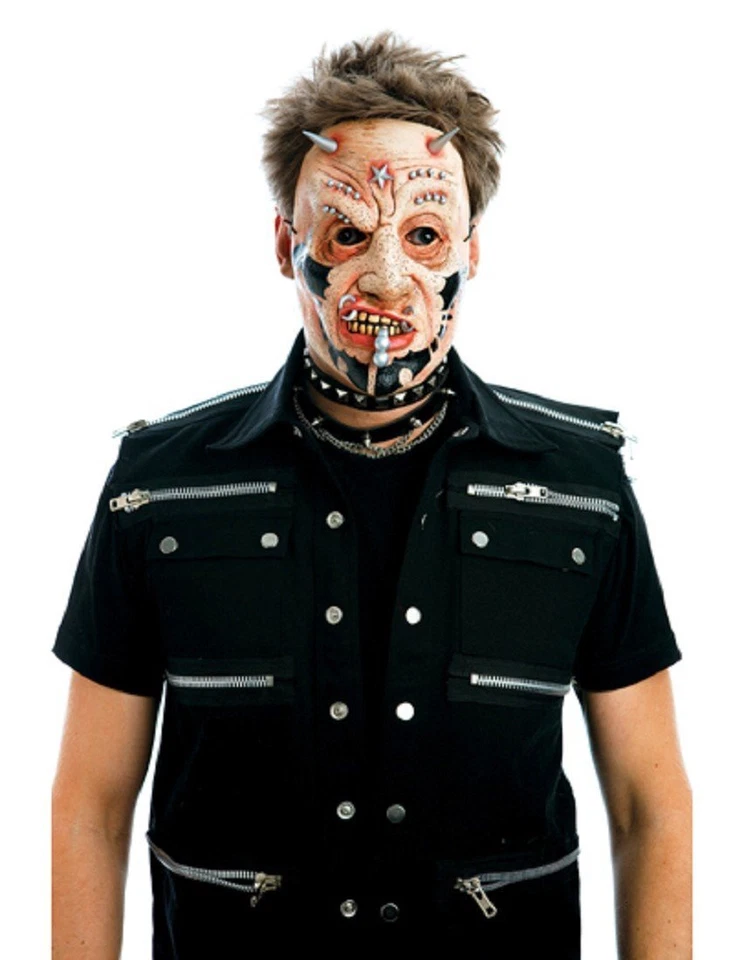 PMG Halloween - Metallic Mobsters - The Boss - Costume Accessory - Half Mask - Image 1 of 1