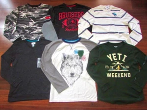 ABERCROMBIE & FITCH Gymboree OLD NAVY ~ NWT NWOT Boy's 14 16 XL ~Lot of 6 Shirts - Picture 1 of 8