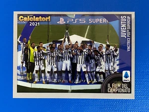 Figurine Calciatori Panini 2020-21 2021 c 8 Juventus Vincitrice Supercup - Imagen 1 de 1