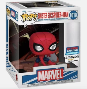 Funko Pop Deluxe: Marvel Sinister 6 Spider-Man #1019 Amazon Exclusive New in Box - Picture 1 of 6