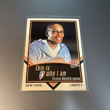 2003 Ultra WNBA This Is Who I Am Teresa Weatherspoon New York Liberty