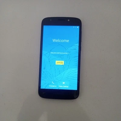 Motorola XT1921 Moto E5 Play US Cellular Phone  GOOD  - Image 1 of 4
