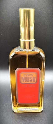 Spray colonia COTY MUSK vintage 2,5 oz - Nuevo stock antiguo - ¡Botella grande como nueva! Foto 1 de 4