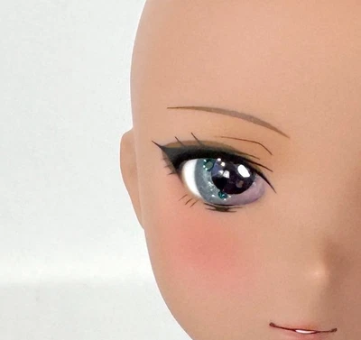 20mm Resin BJD doll eyes - Swan Doll swarovski crystals Smart Doll Fairyland - Image 1 of 4