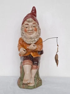 Vintage 1970s Garden Gnome Phillip Griebel Made In Germany 17" tall RARE - Picture 1 of 6