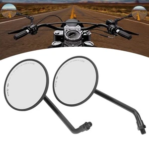 Handlebar Mirrors Rear Mirrors Handlebar Mount 2pcs Replacement Mirrors Rearview - Picture 1 of 17