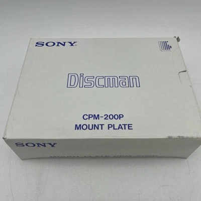 Sony Discman CPM-200P Placa de Montaje Coche/Adaptador de Alimentación 2-120-546 Nuevo con Caja Original Foto 1 de 4