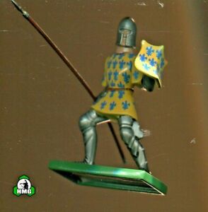 Britains: Yellow/Blue Foot Knight w/Spear
