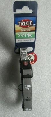 TRIXIE COLLIER SILVER REFLECT TAILLE S-M POUR CHIEN - Photo 1/2
