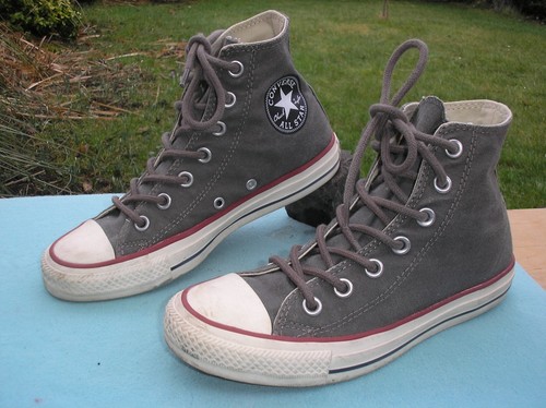 Sneaker originali CONVERSE Chucks HI taglia 37 grigio scuro!!!