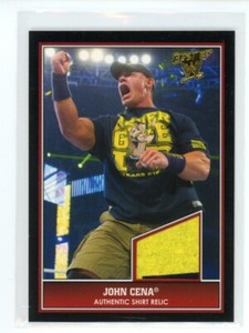 2013 Topps Best Of WWE Shirt Relic John Cena