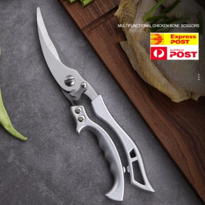 Kitchen Scissors Shears Multi-Purpose Stainless Steel Ultra Sharp Chicken Bone - Image 1 of 4