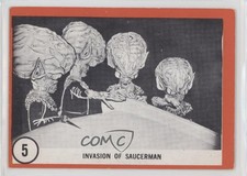 1963 Rosan Famous Monsters Series Invasion of Saucerman #5 0s4