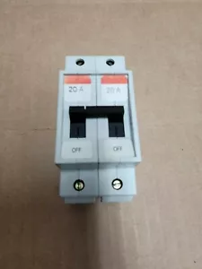 StopCircuit ENTRELEC LR88297 Circuit Breaker 2-Pole 20A, GMB20U - Picture 1 of 6
