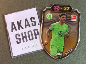 Jonas Wind BC18 25/50 Chrome Shield Match Attax Bundesliga 2022 2023 TOPPS