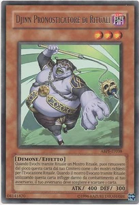 YU GI OH DJINN PRONOSTICATORE DI RITUALI • ABPF • RARA - Picture 1 of 1