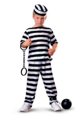 Prisoner Child Halloween Costume - Image 1 of 2